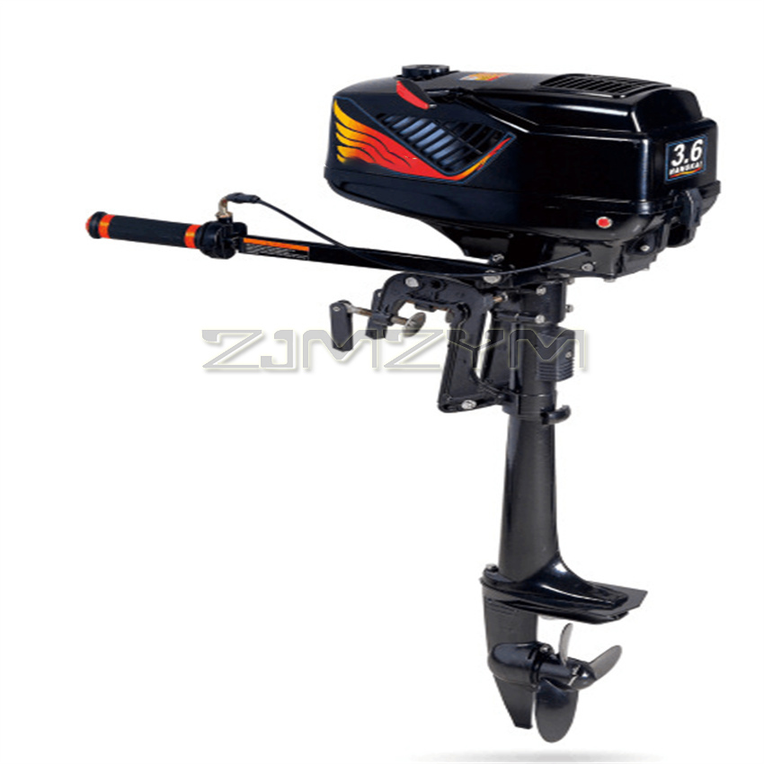 Fishing Boat Outboard Motor - 2 Stroke 3.6HP Outboard Motor Boat