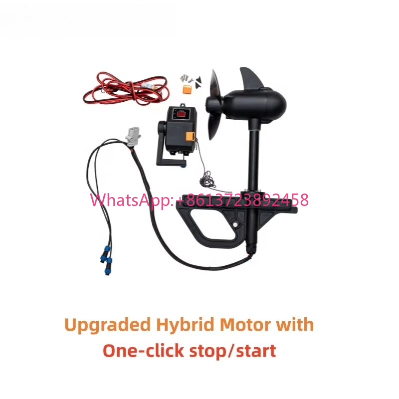 Fishing Boat Trolling Motor - Upgraded Brushless Hybrid Trolling Motor 55Lbs