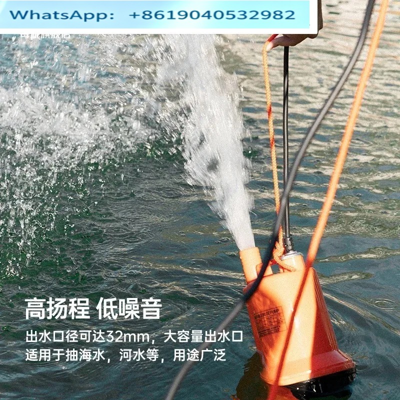 Fishing Boat Bilge Pump - Marine bilge pump 12V24v DC submersible/