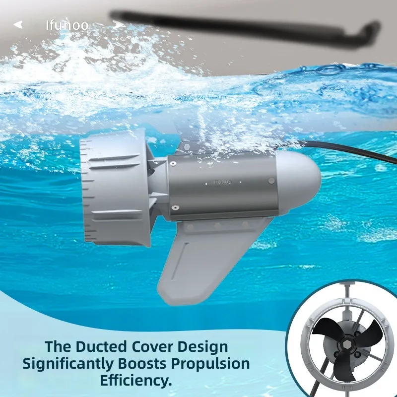 24V 330W Electric Underwater T - Fishing Boat Outboard Motor ulasan dan harga