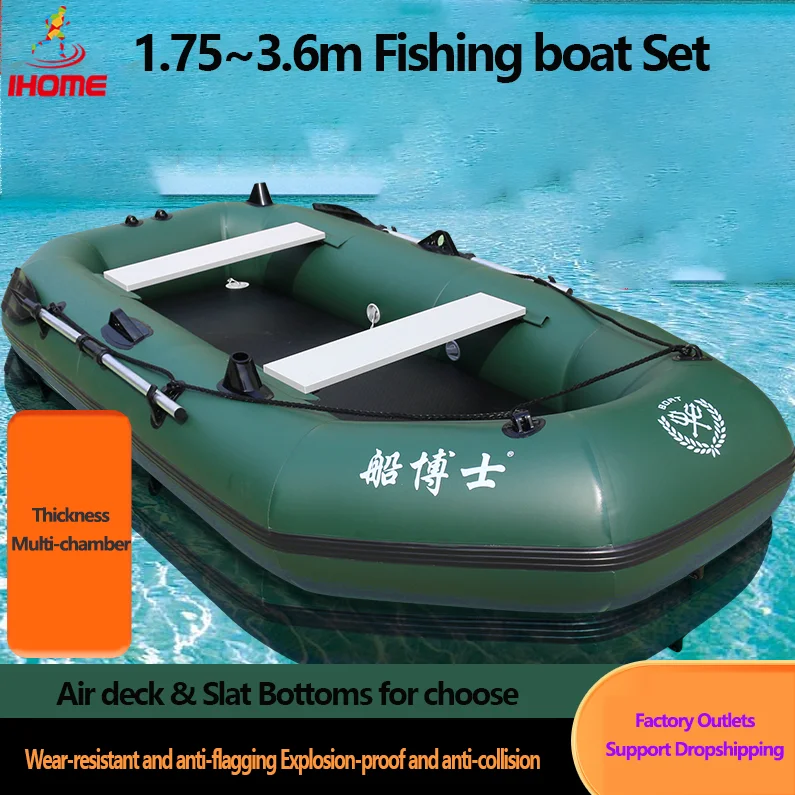 1.75~3.6m Green Fishing Kayak  - Fishing Boat Trailer ulasan dan harga