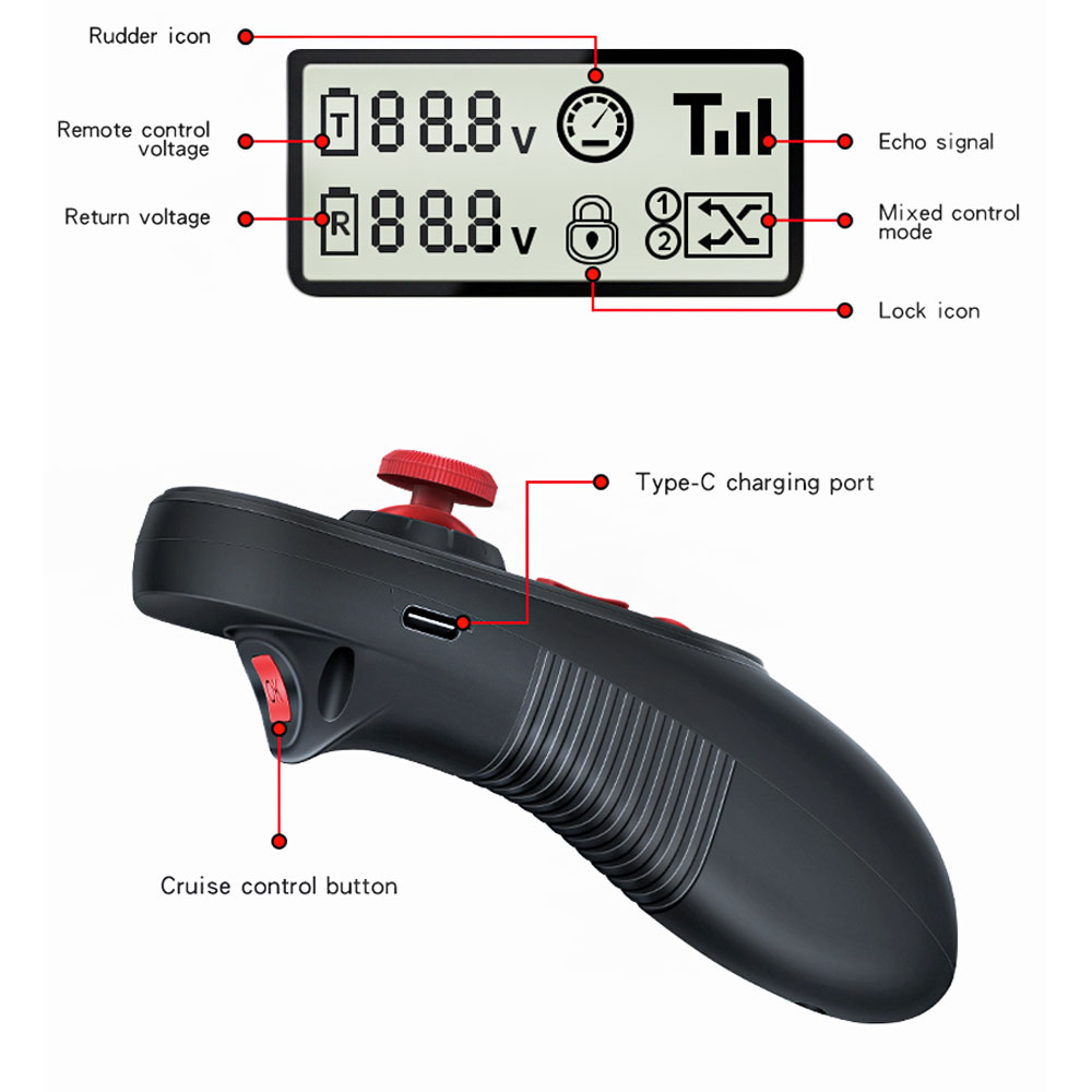 HOTRC DS600 Wireless Remote Co - Fishing Boat Trailer ulasan dan harga