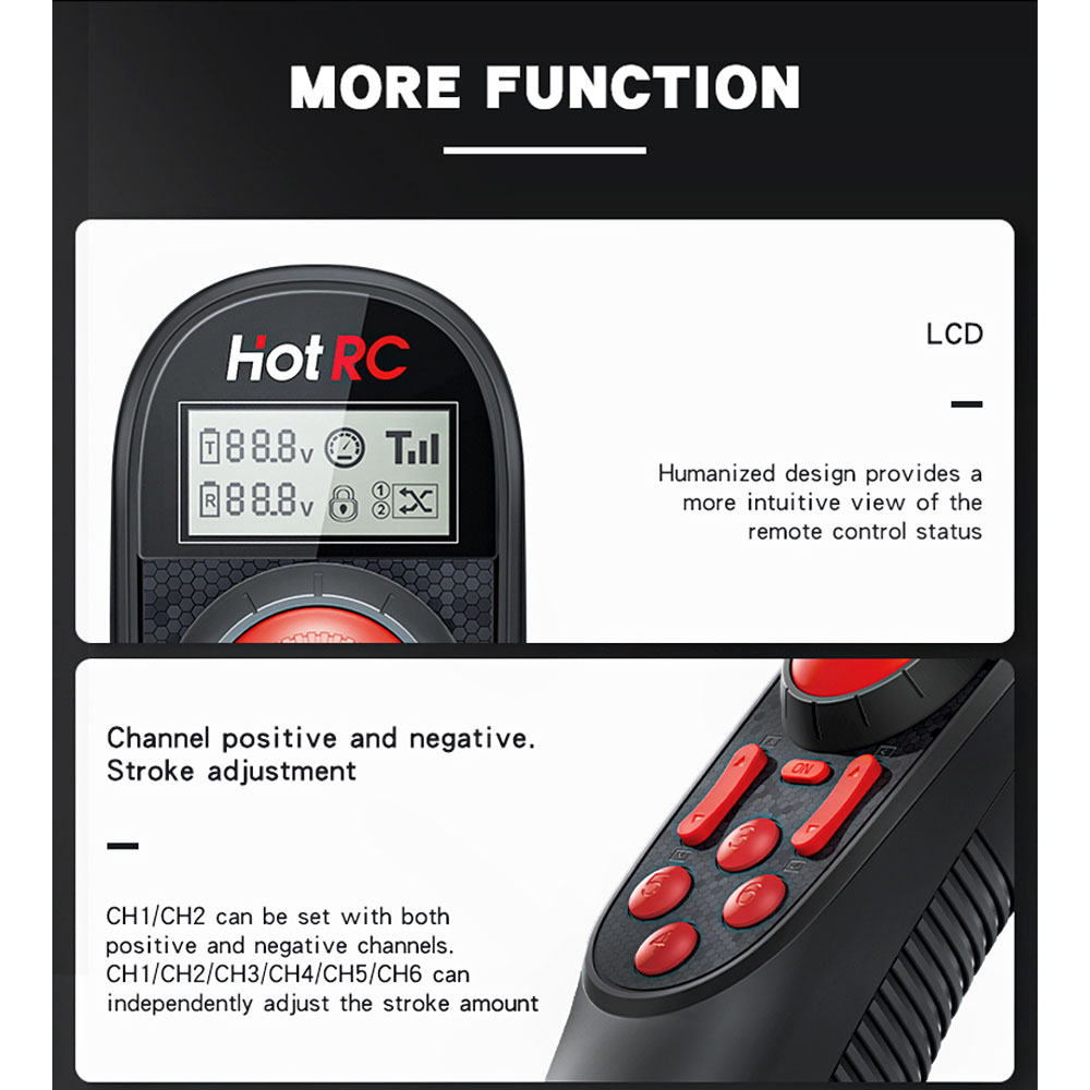 HOTRC DS600 Wireless Remote Co - Fishing Boat Trailer ulasan dan harga