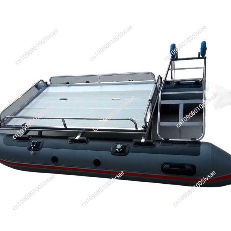 Aluminium Deck PVC Pontoon 1/2 - Fishing Boat Aluminum ulasan dan harga